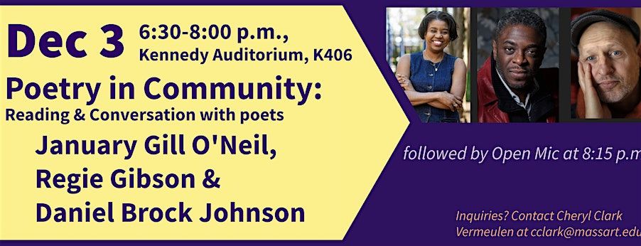 Poetry in Community: Poetry Reading and Conversation