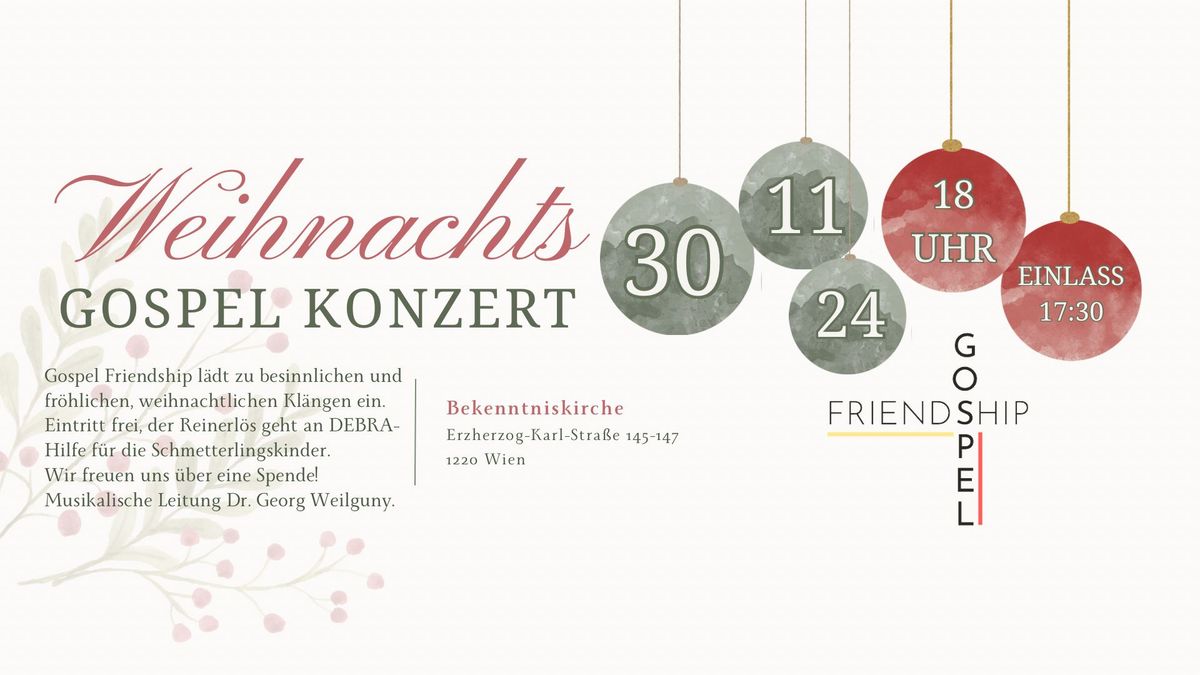 Weihnachts Gospel Konzert