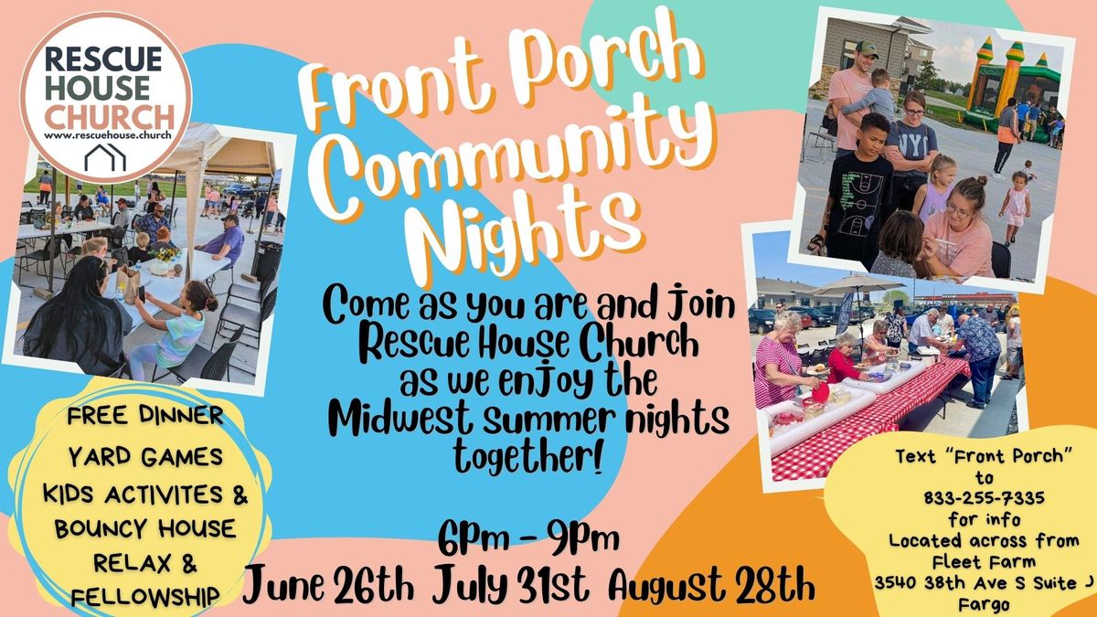 Front Porch Community Nights