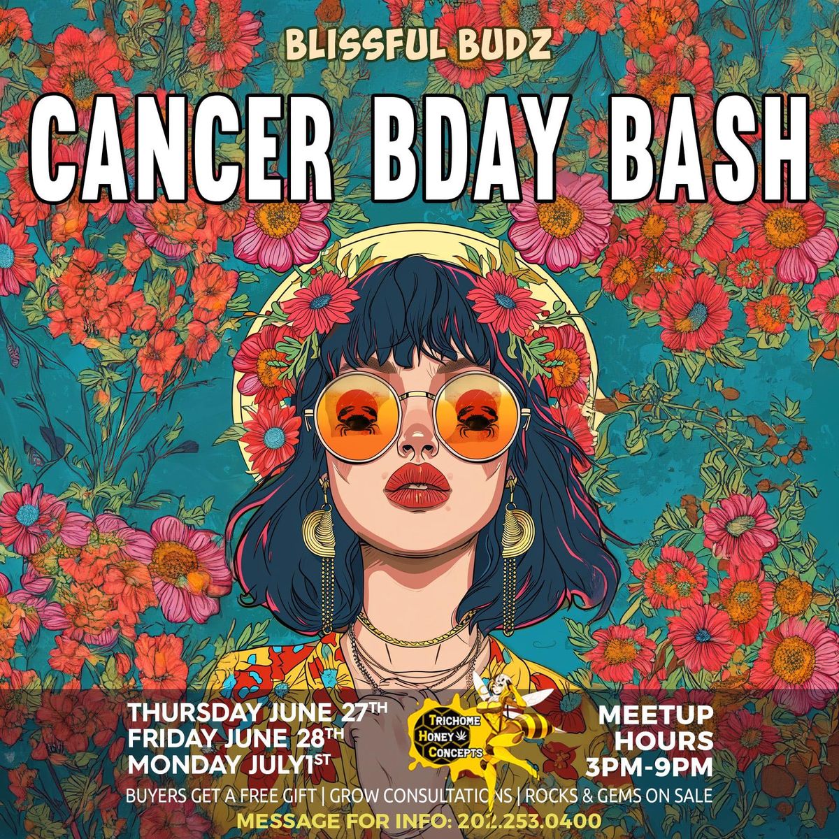 Blissful Budz cancer Bday Bash