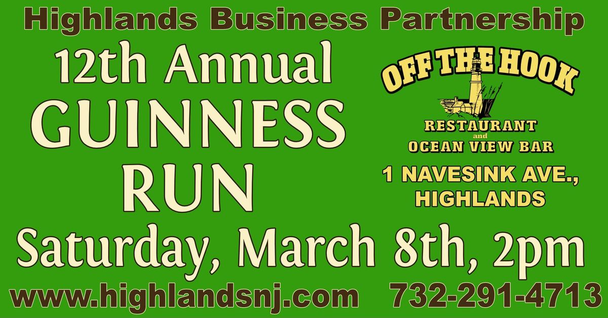 12th Annual Guinness Run 2025