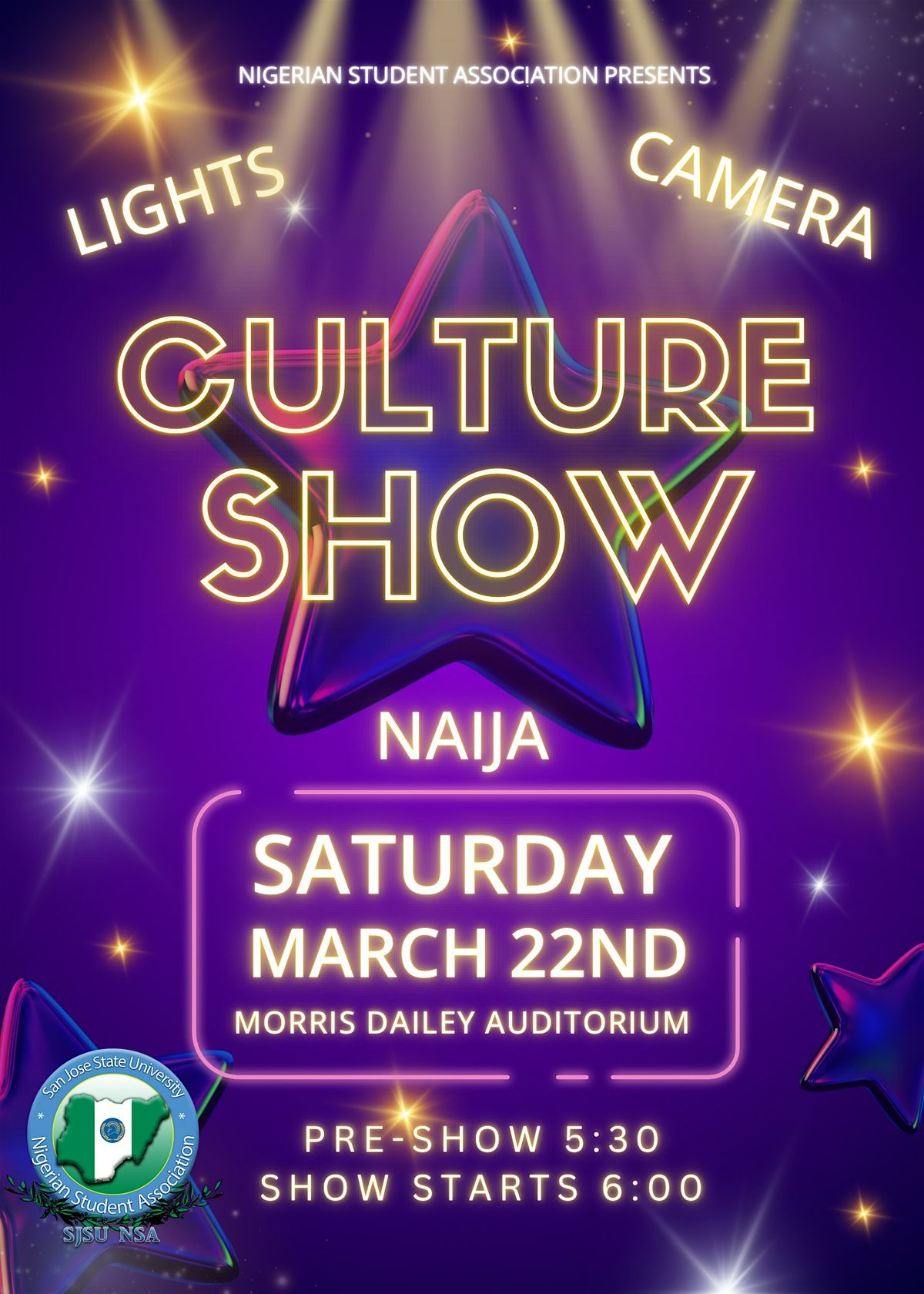 NSA CULTURE SHOW: Lights, Camera, Naija