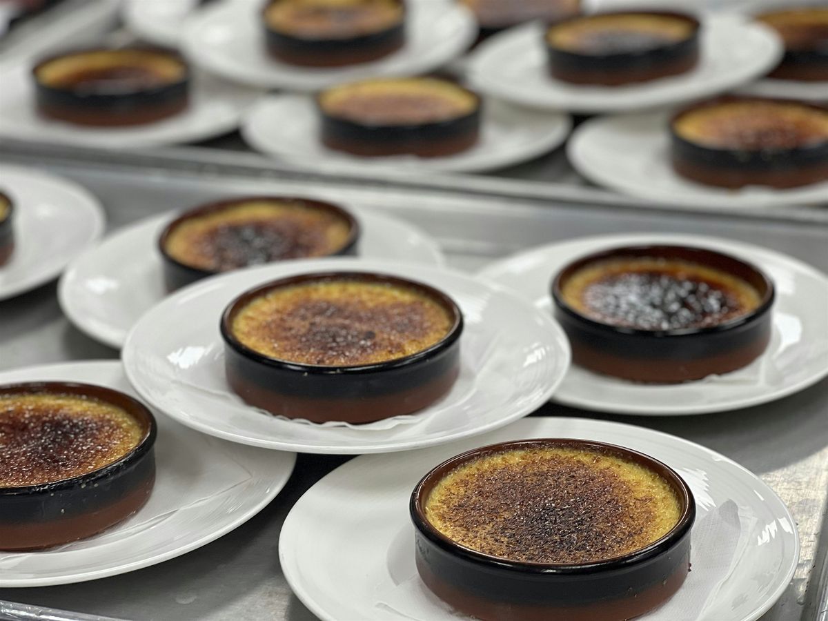 Cr\u00e8me Br\u00fbl\u00e9e baking class