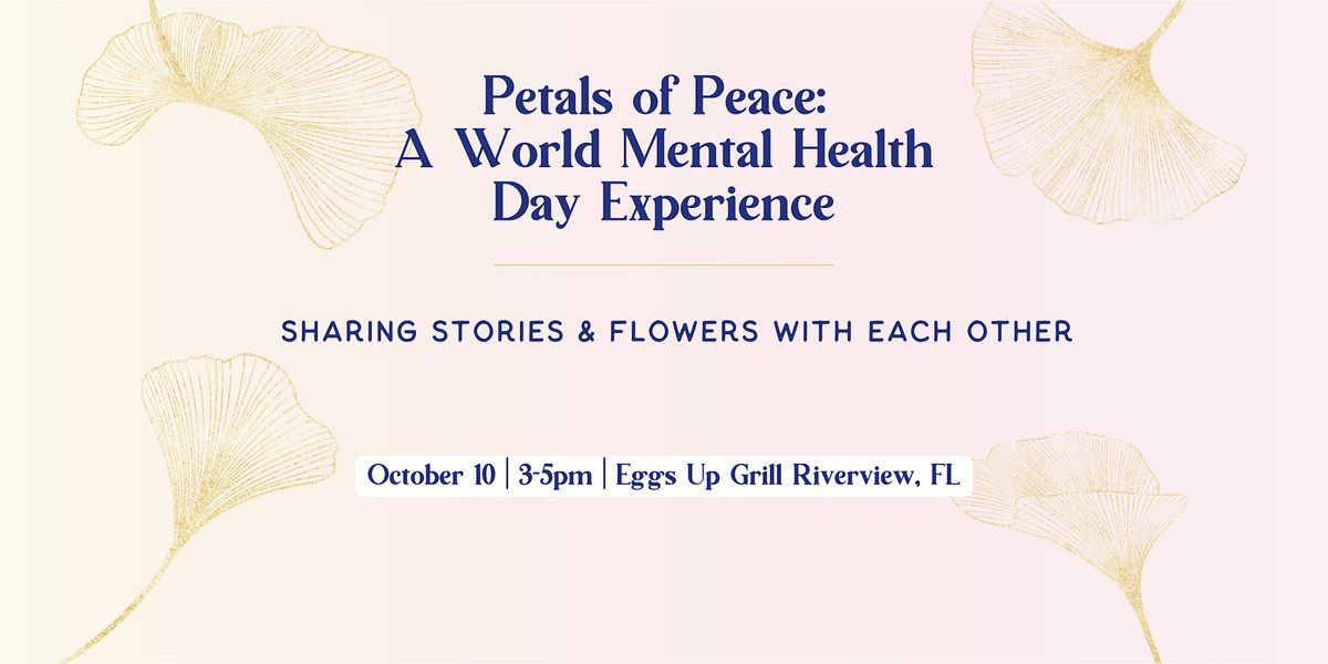 Petals of Peace: World Mental Health Day Gathering in Tampa