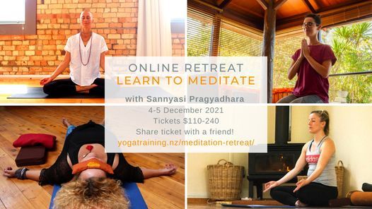 NEW DATE - Meditation Retreat with Sannyasi Pragyadhara