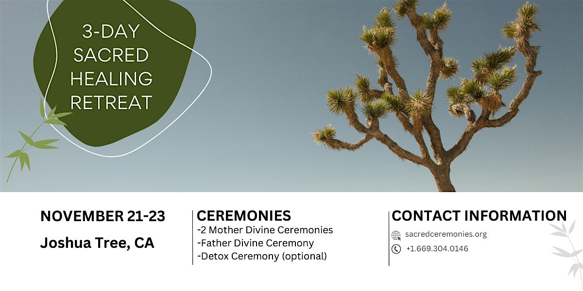 3-Day Sacred Healing Retreat