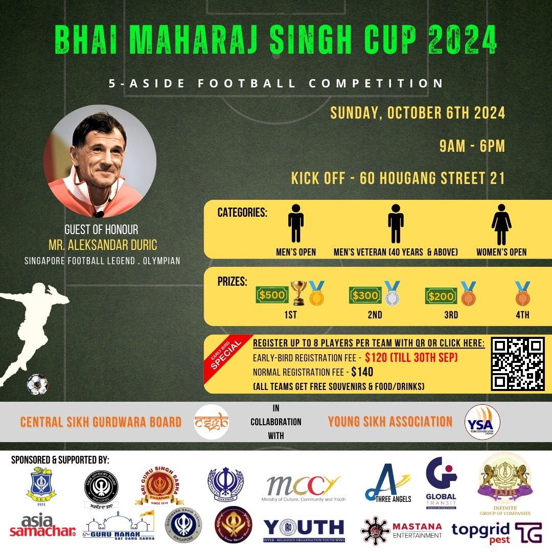 Bhai Maharaj Singh Cup 2024