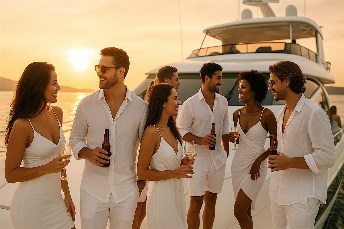 MooMeetup White Yacht Party