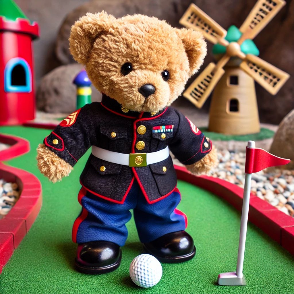 U.S.M.C. Toys for Tots Mini-Golf 