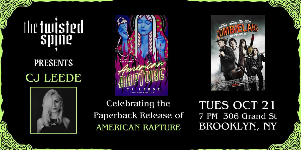 AMERICAN RAPTURE with CJ LEEDE