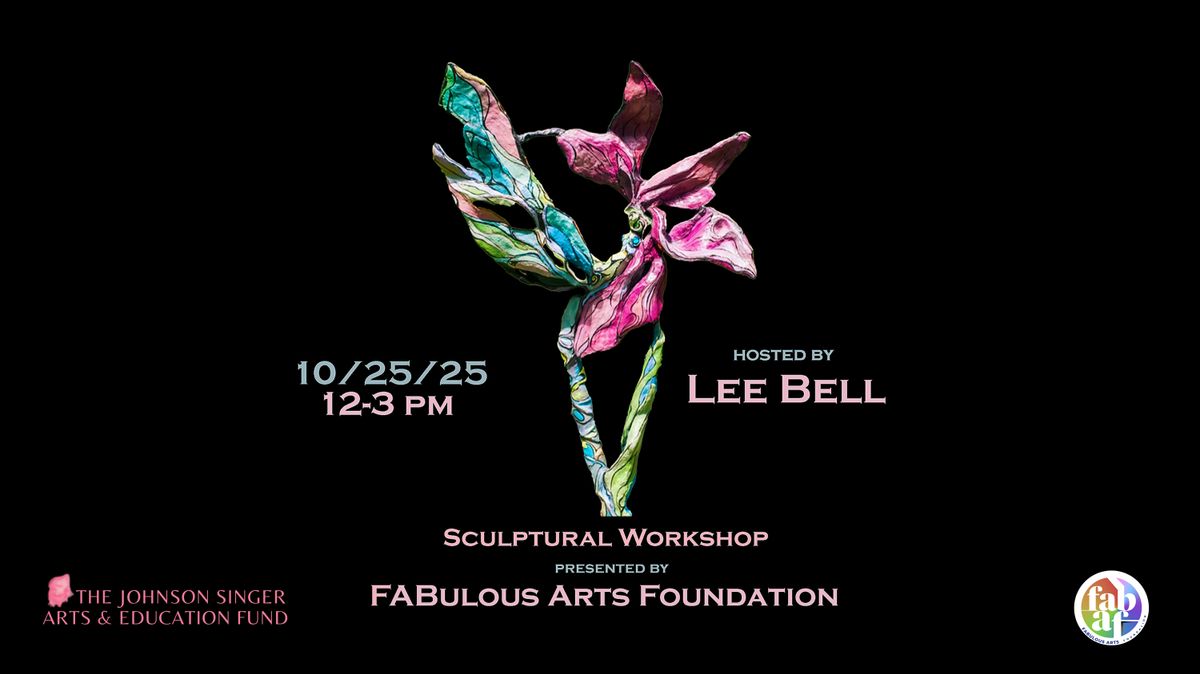 Workshop introducing Crete Chae Clay an outdoor sculpting mix w\/ Lee Bell