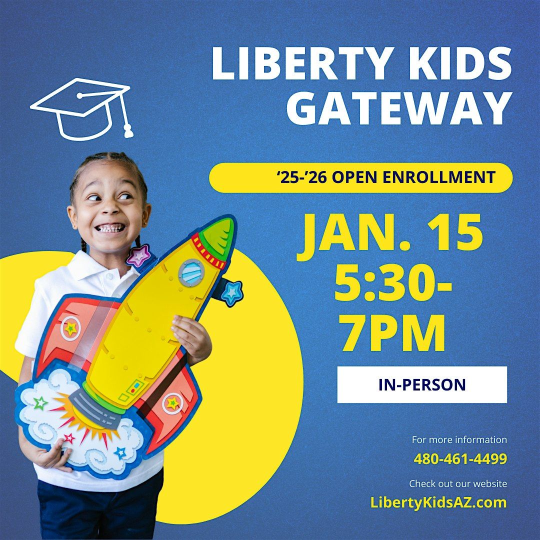 Open Enrollment  at Liberty Kids Preschool