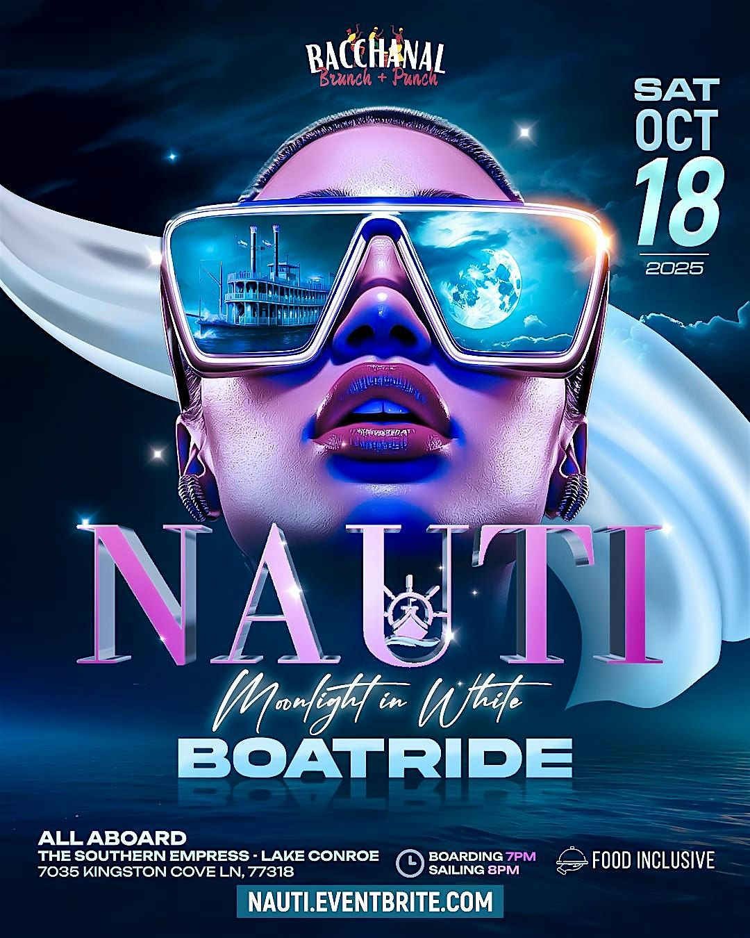 BACCHANAL BRUNCH  - NAUTI BOATRIDE