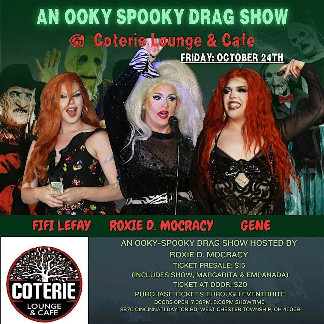 Ooky Spooky Drag Show Costume Party!