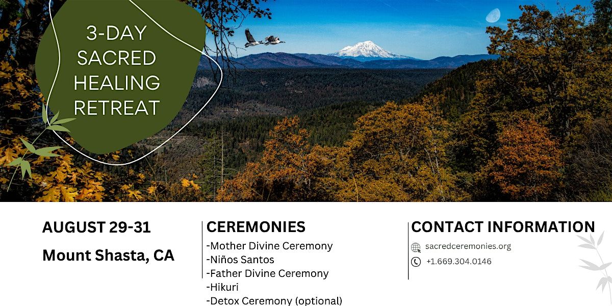 3-Day Sacred Healing Retreat