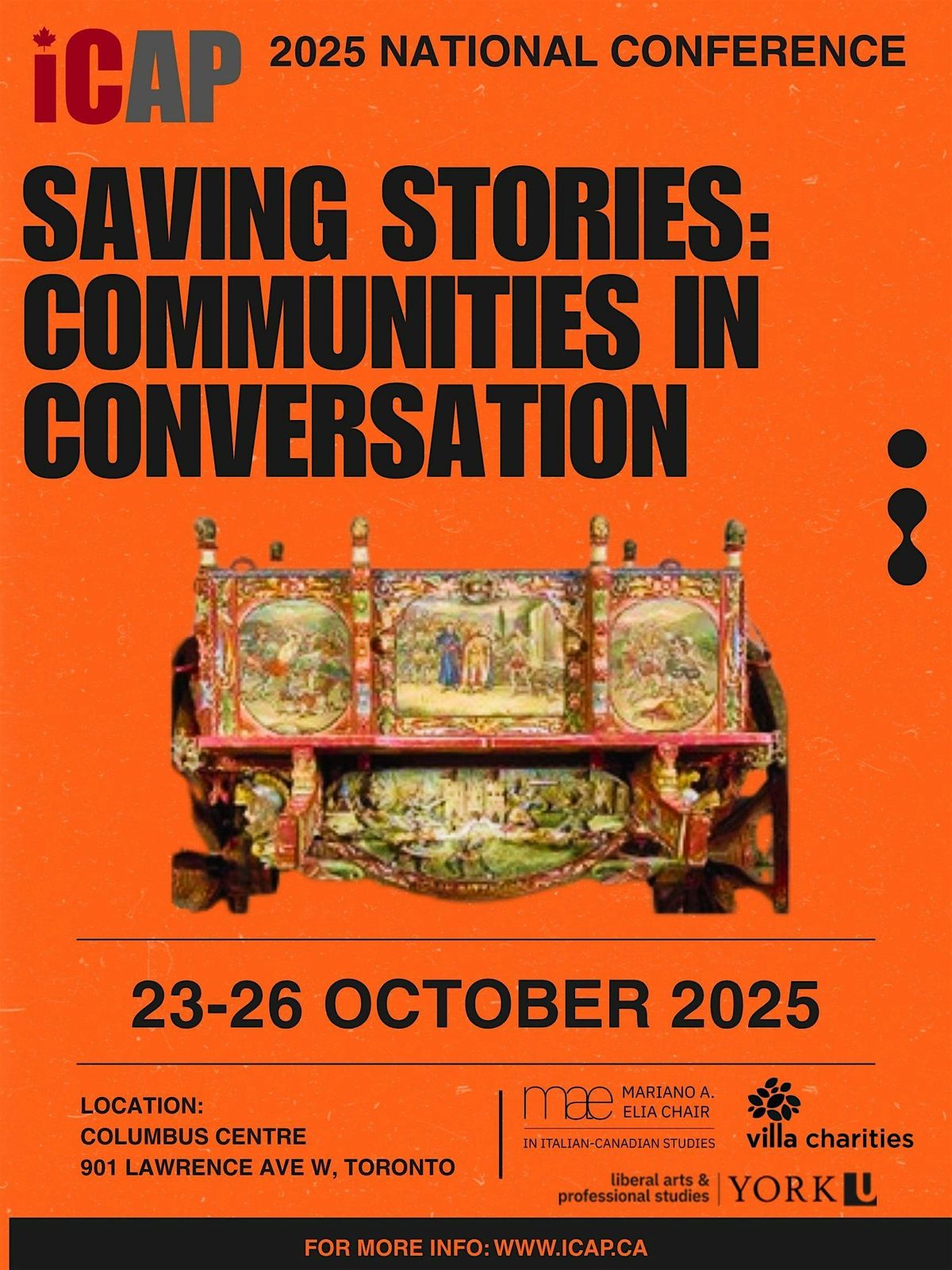 ICAP 2025 National Conference - Saving Stories: Communities in Conversation
