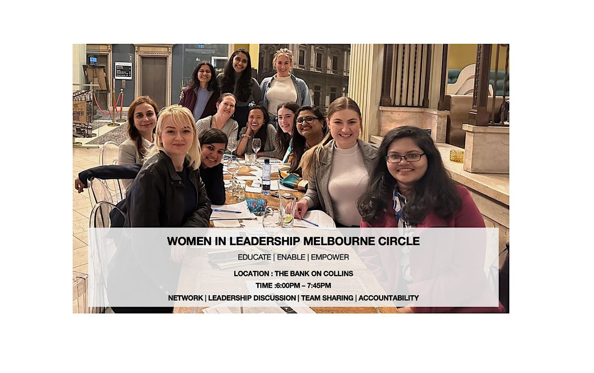 Women in Leadership Melbourne Circle - October Meet Up