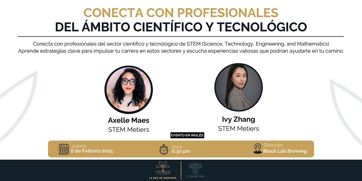 Conecta con Profesionales del \u00c1mbito Cient\u00edfico y Tecnol\u00f3gico