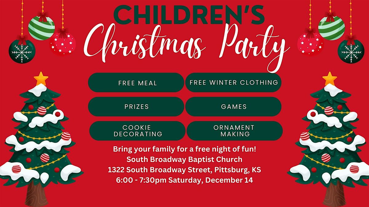 Free Children's Christmas Party