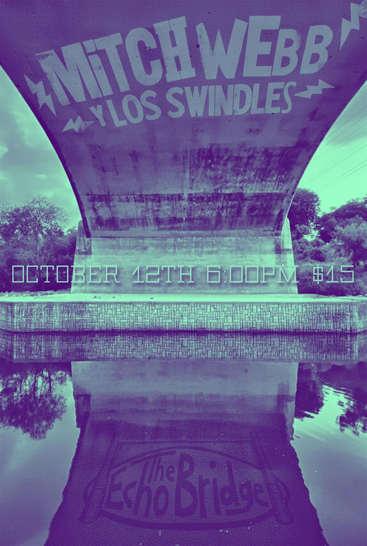 Mitch Webb Y Los Swindles live at The Echo Bridge