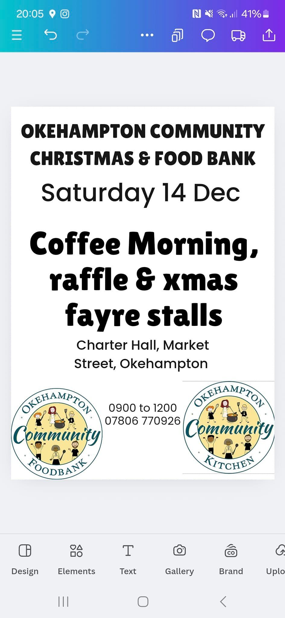 Christmas Coffee Morning & Christmas Faure stalls