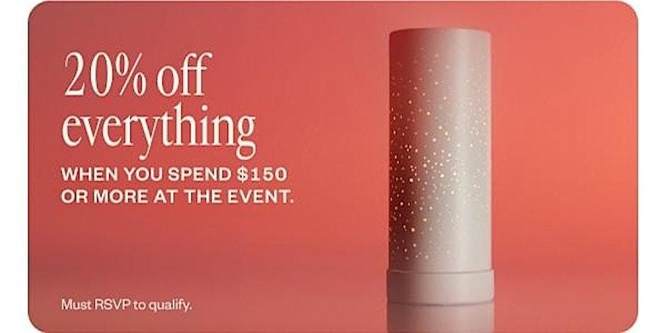 Exclusive VIP Holiday Unveiling Event In-store!