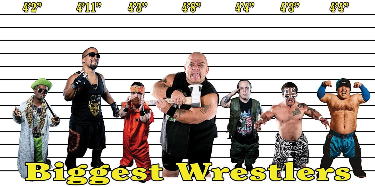 MIDGET-WRESTLING ALL*STARS LIVE! IT'S HUGE IN ASHBURN, VA!