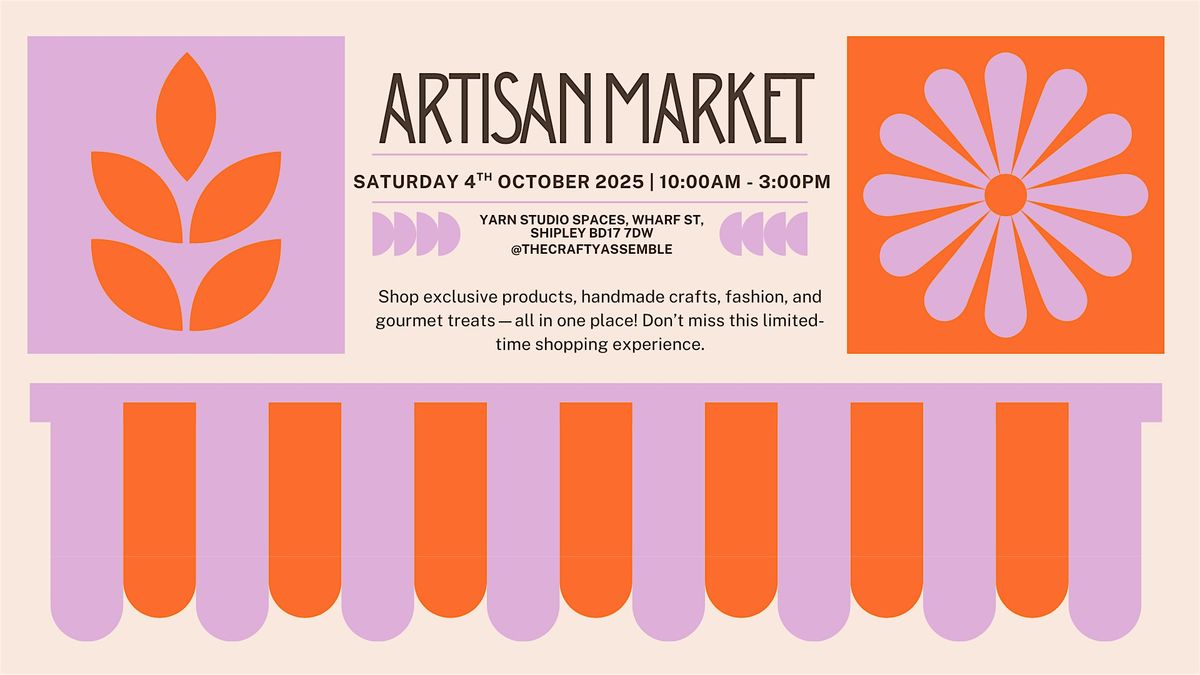 The Crafty Assemble Autumn Artisan Market and Open Studios at Yarn Studios