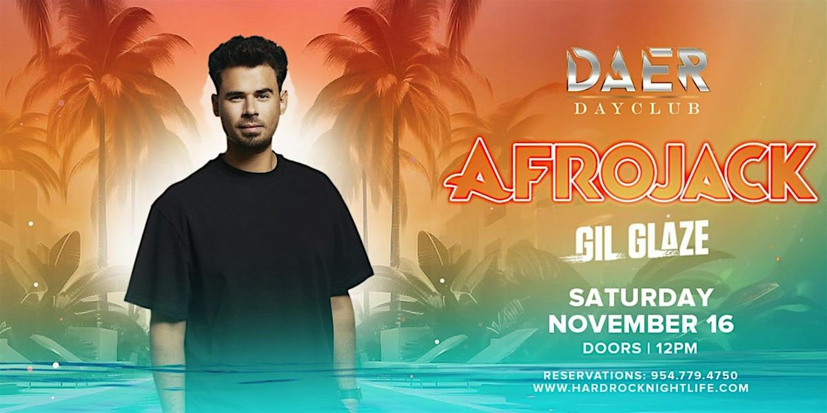 Concerts Afrojack November