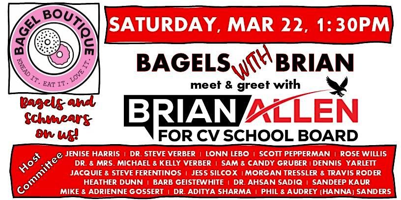 BAGELS WITH BRIAN