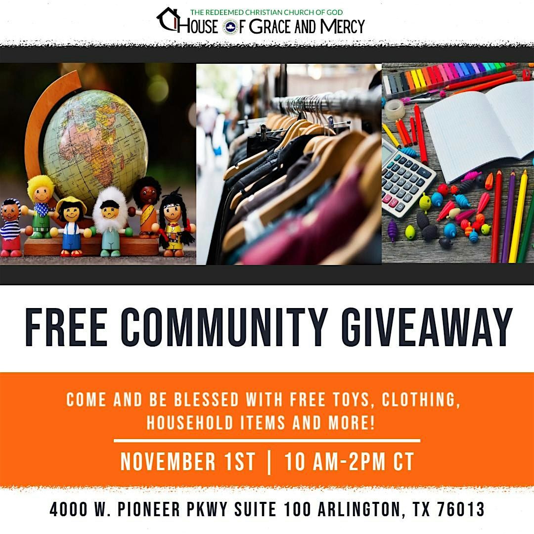 Free Community Giveaway