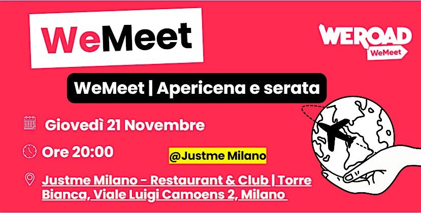 WeMeet | Apericena & serata