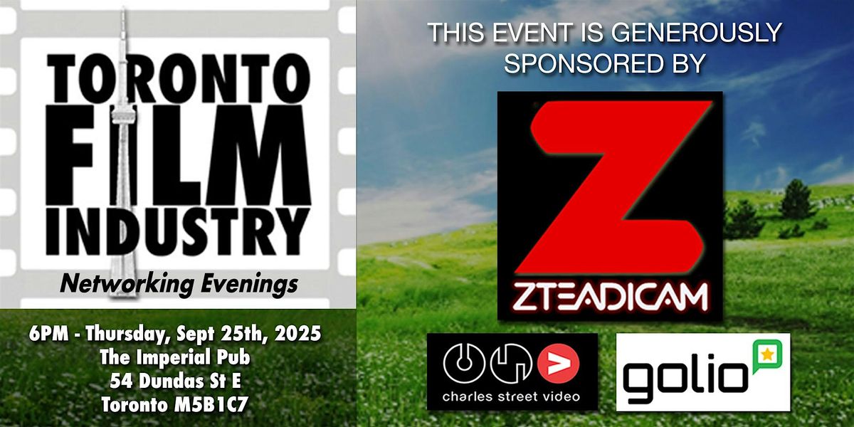 POST TIFF - Toronto Film and TV Industry Social Evening