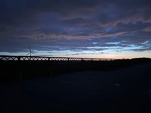 Winter Solstice at Bennerley Viaduct
