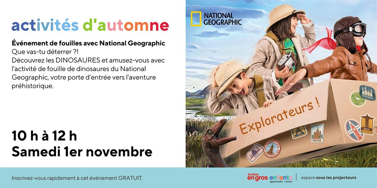 National Geographic chez Bureau en Gros Lasalle Magasin 31