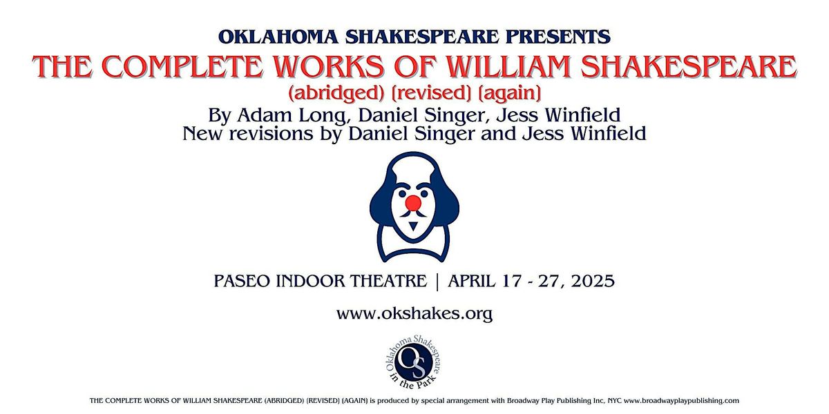 Complete Works (abridged) | Sunday, April 27, 2025 | 2:00pm