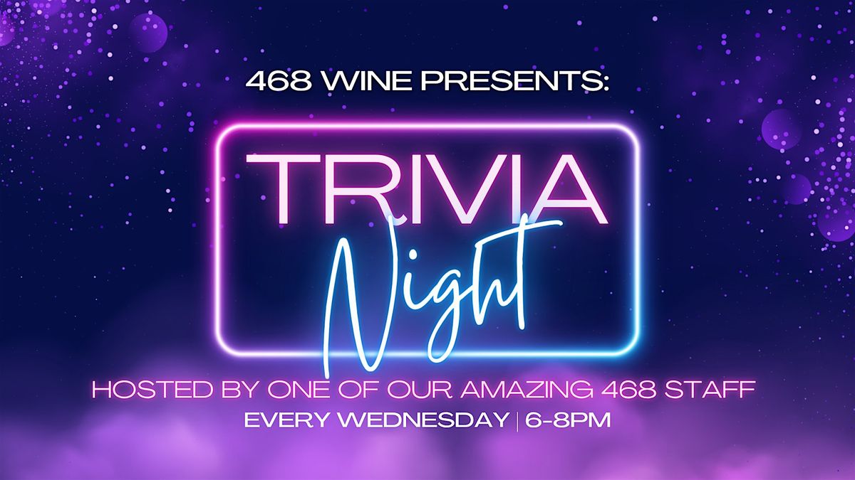 Wine Down Wednesdays: Trivia Night at the Winery