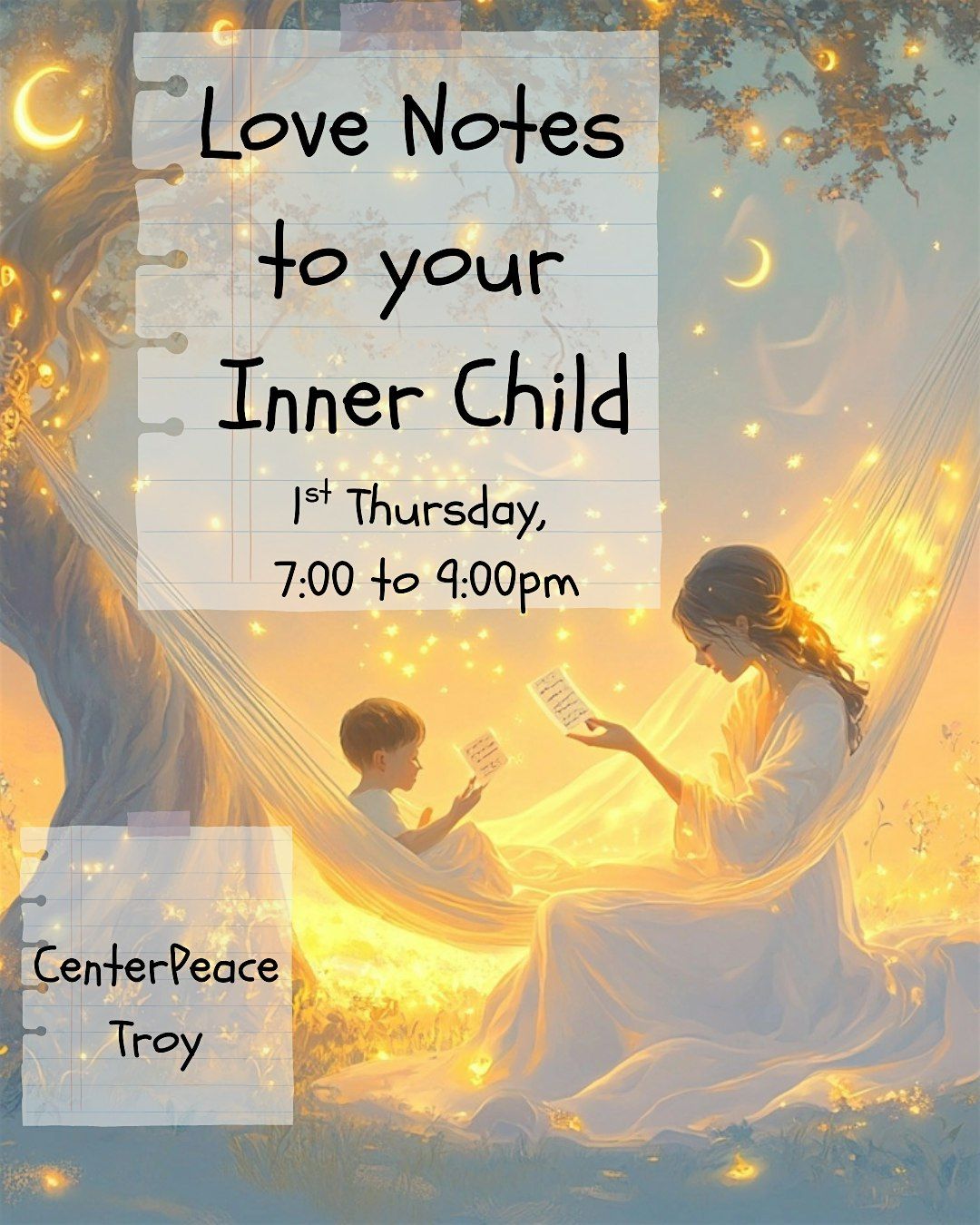 Love Notes to Your Inner Child: A Soulful Hammock Journey of Reconnection