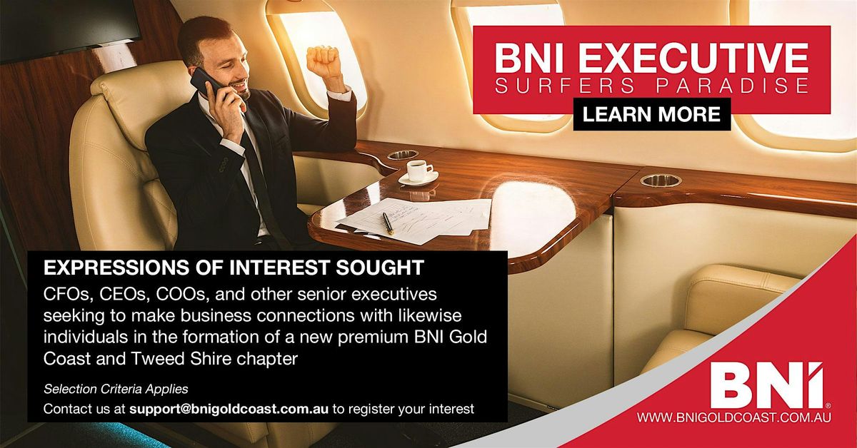 Local Business Networking Event - BNI in Surfers Paradise