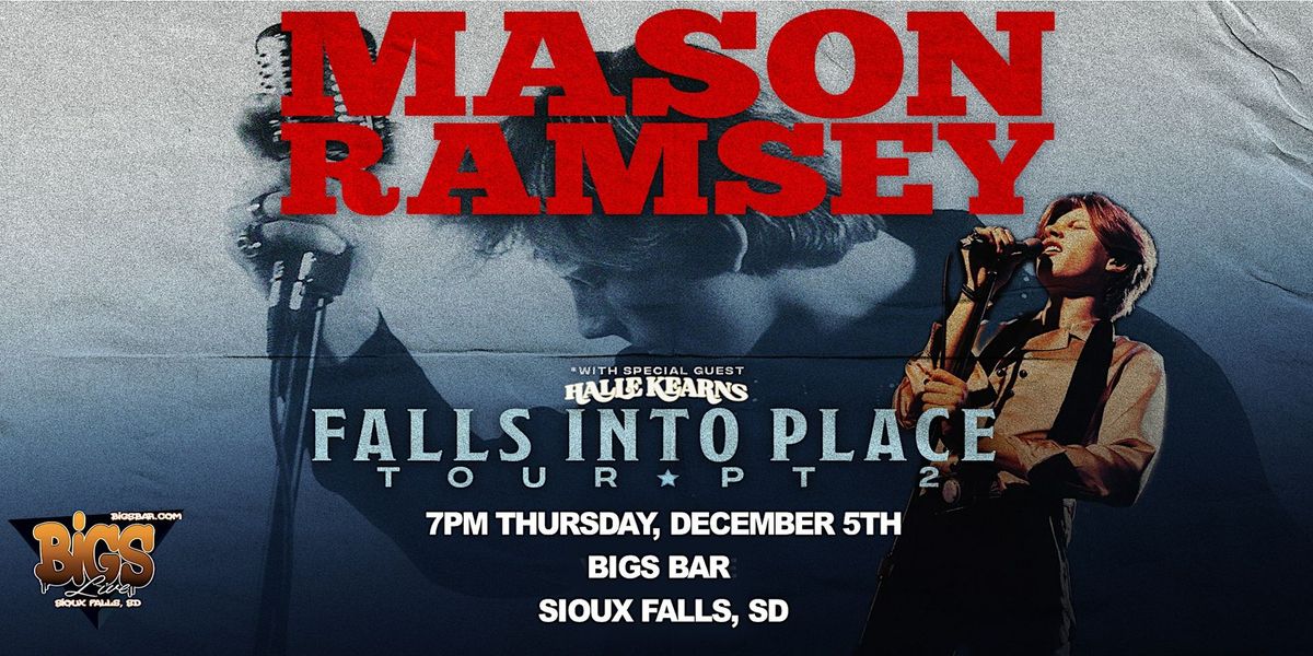 Mason Ramsey \u2013 Falls Into Place Tour Part 2 at Bigs Bar Live