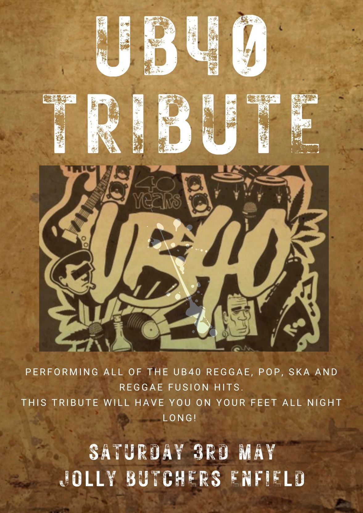 Live Music - UB40 Tribute