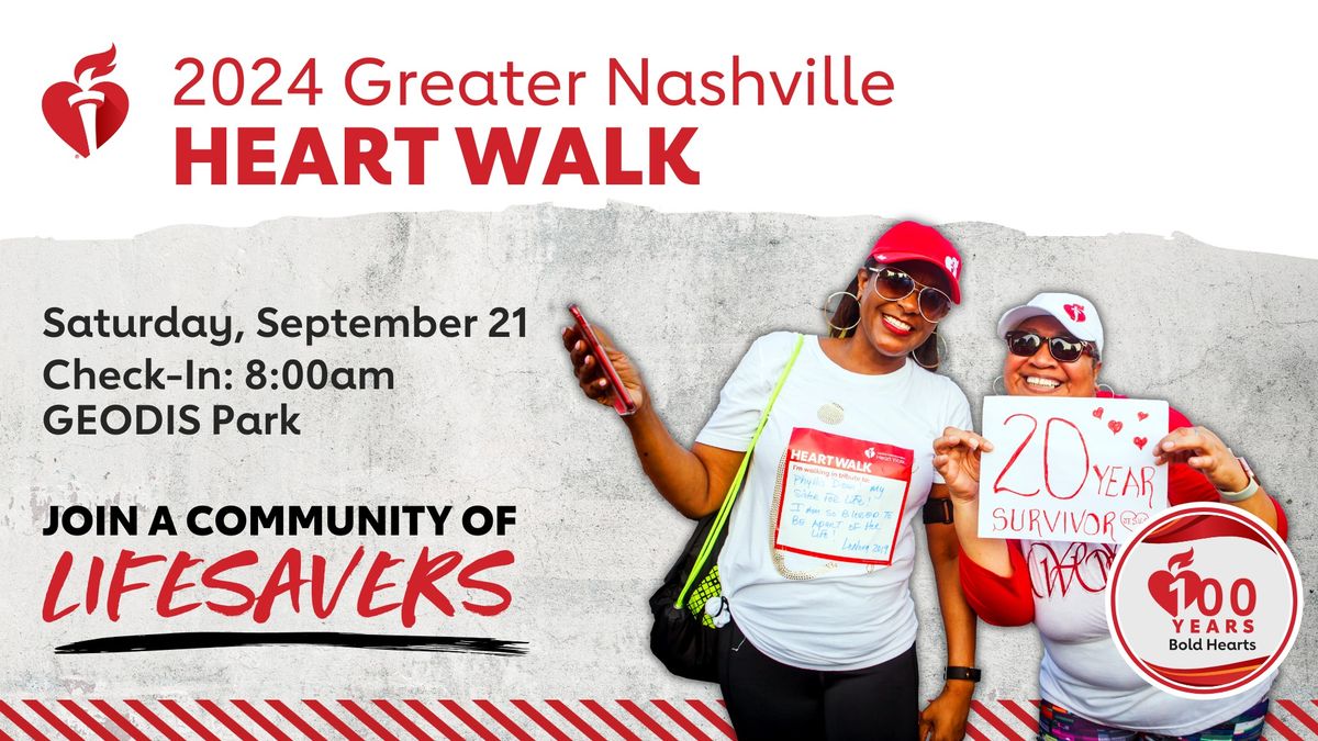 2024 Greater Nashville Heart Walk