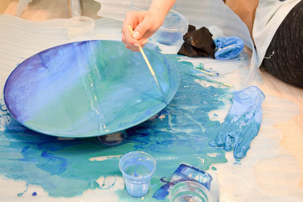 [ADULT WORKHOP] Fluid Art: Paint Pouring Magic
