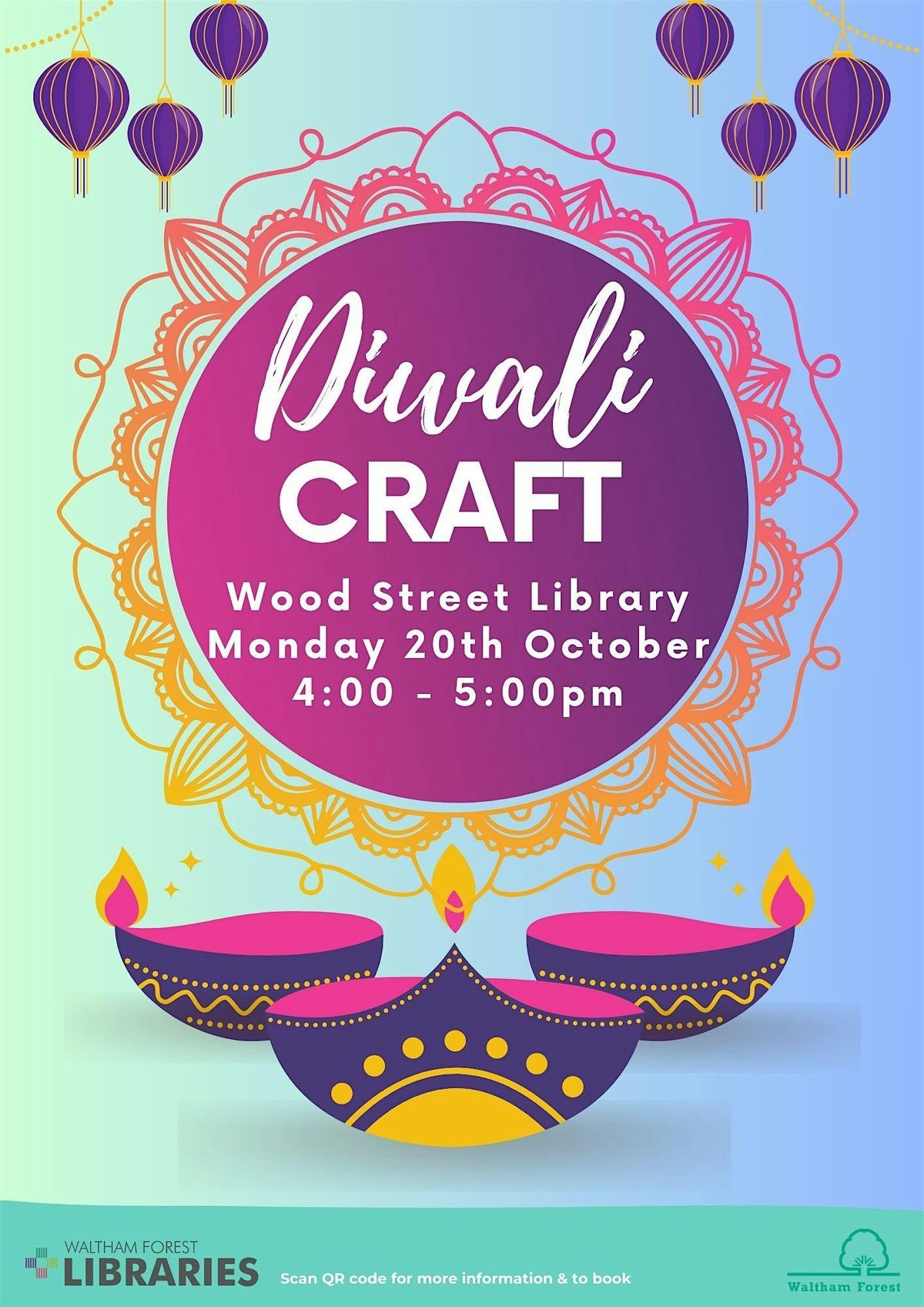 Diwali Craft at Wood Street Library