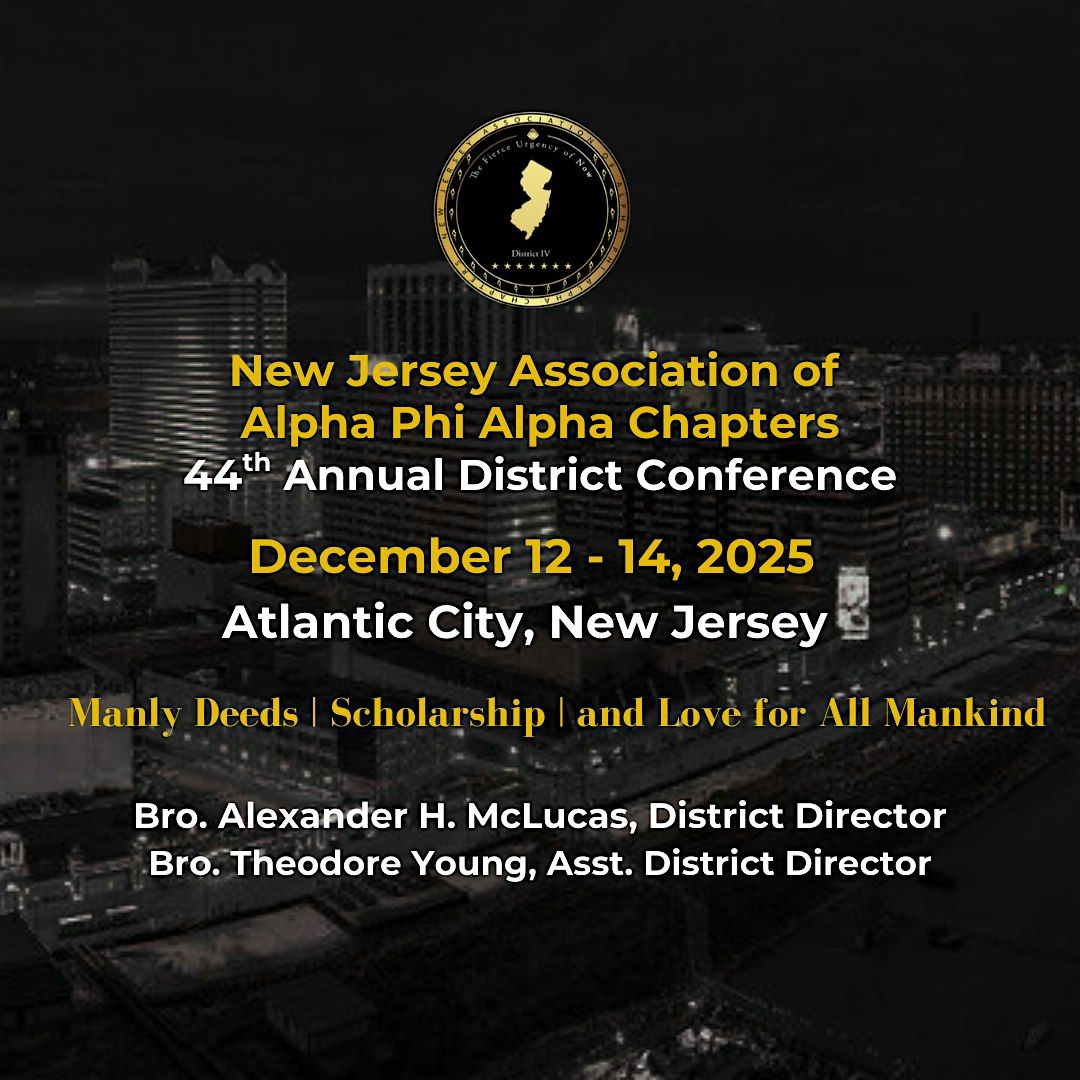 NJAAPAC 44th Annual District Conference