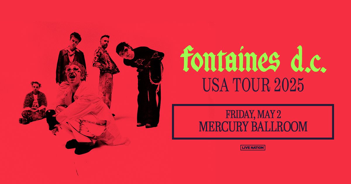 Fontaines D.C. USA TOUR 2025