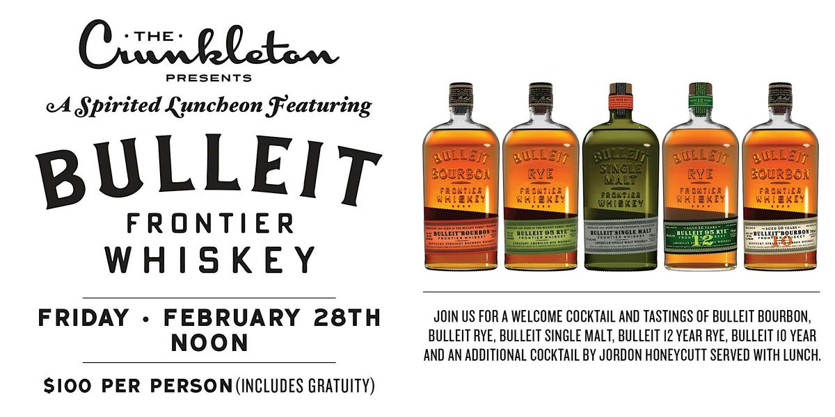 A Spirited Luncheon Featuring Bulleit