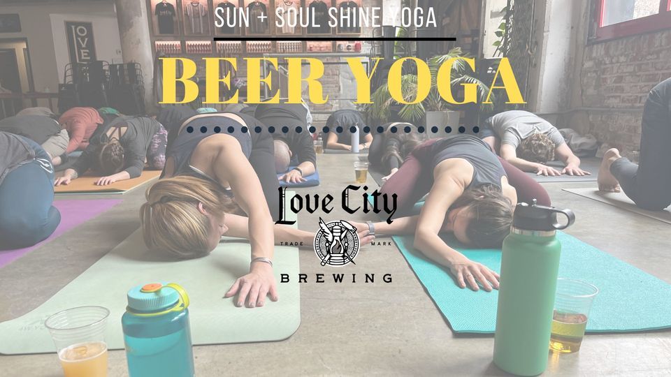 Beer Yoga at Love City Brewing