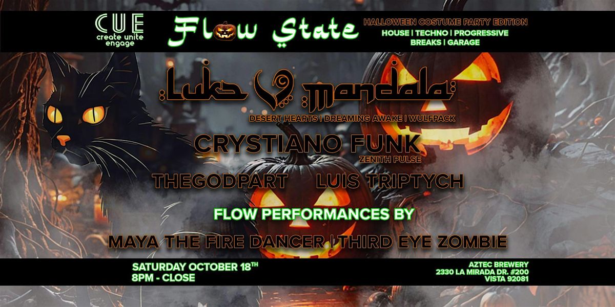 Halloween Flow State ft Luke Mandala + Crystiano Funk - Costume Party