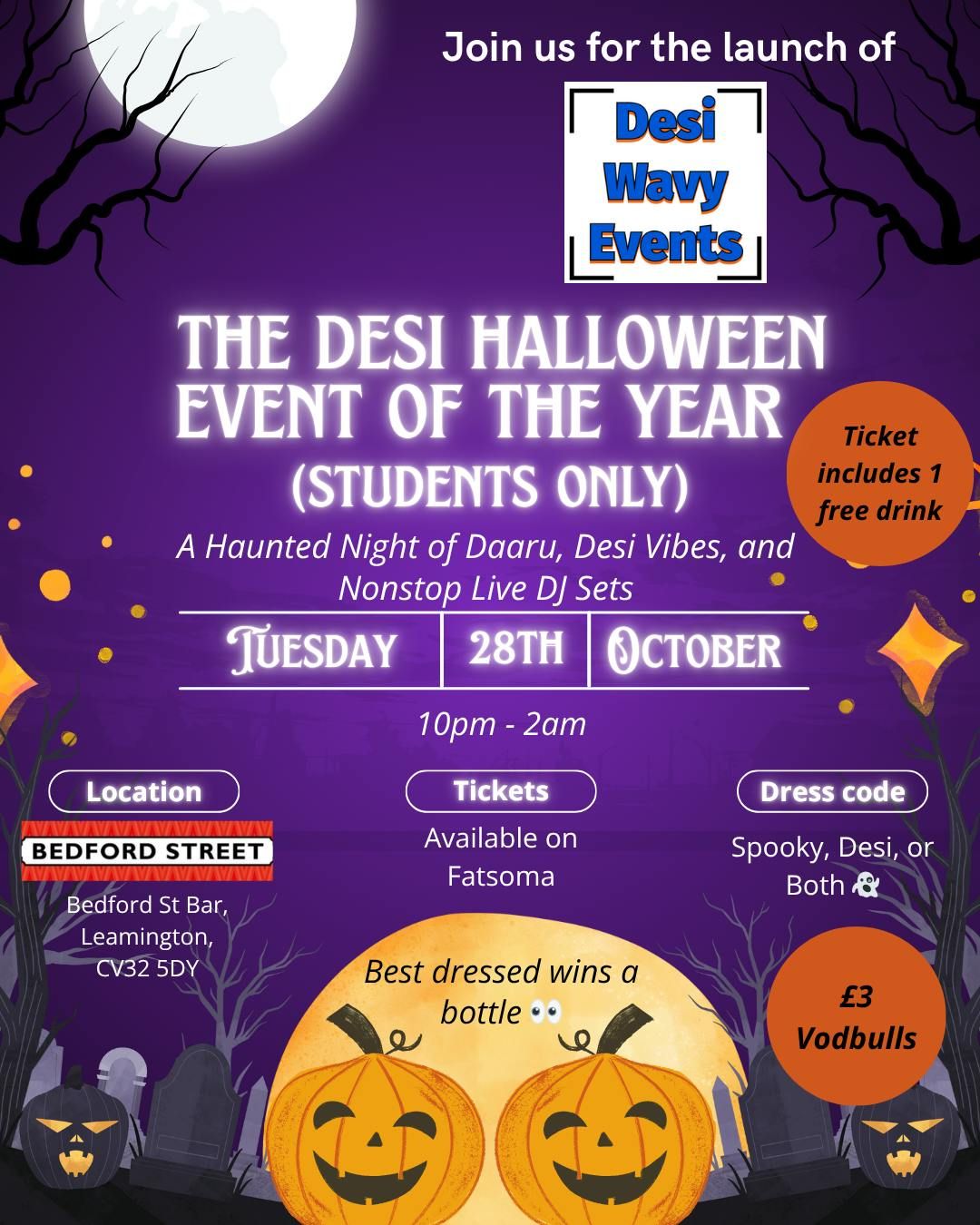 Desi Halloween Event